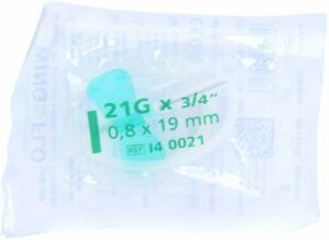 Butterfly Infusionszubehör 21 G Grün Cpc