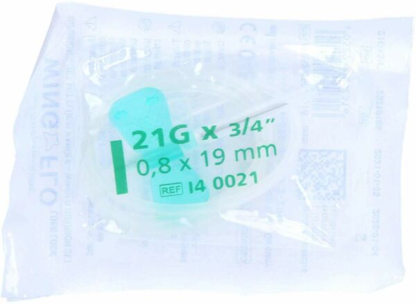 Butterfly Infusionszubehör 21 G Grün Cpc