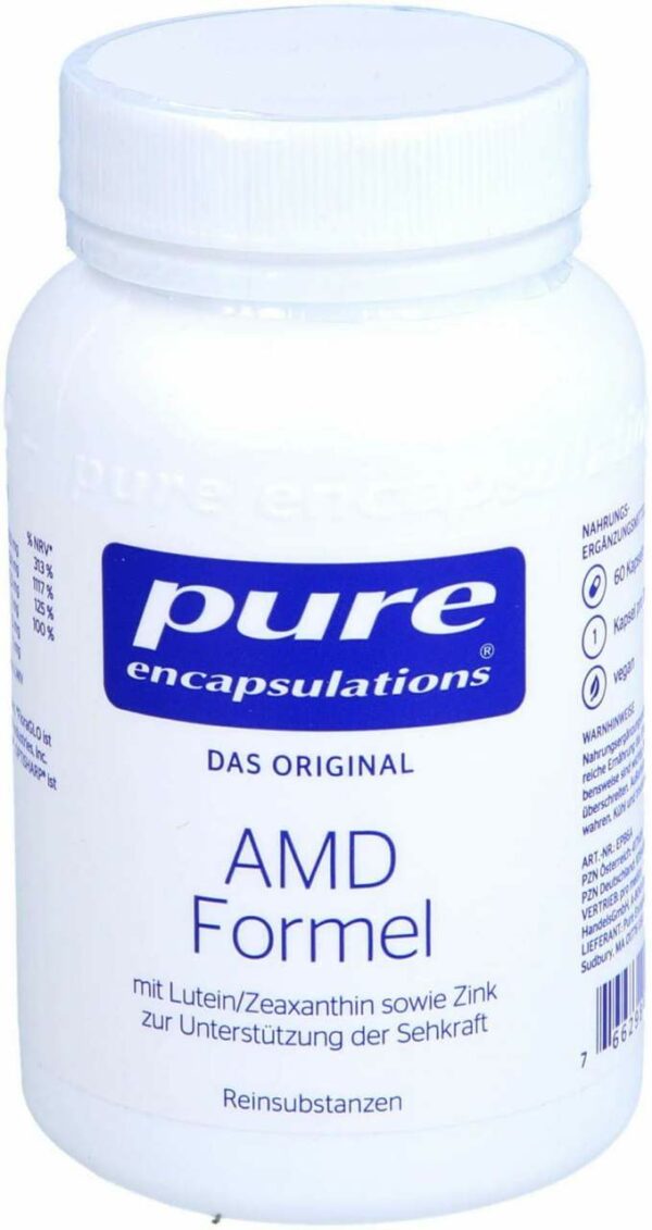 Pure Encapsulations Amd Formel 60 Kapseln