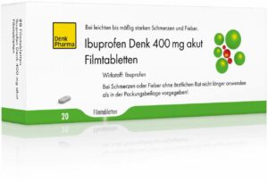 Ibuprofen Denk 400 mg Akut 20 Filmtabletten