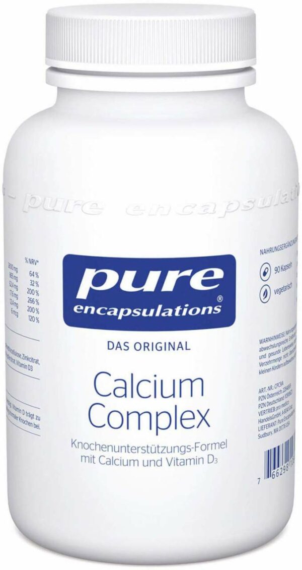 Pure Encapsulations Calcium Complex 90 Kapseln