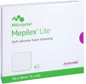 Mepilex Lite 5 Schaumverbände 10 X 10 cm Steril