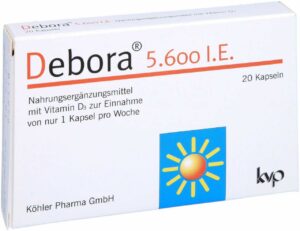 Debora 5600 I.E. 20 Kapseln