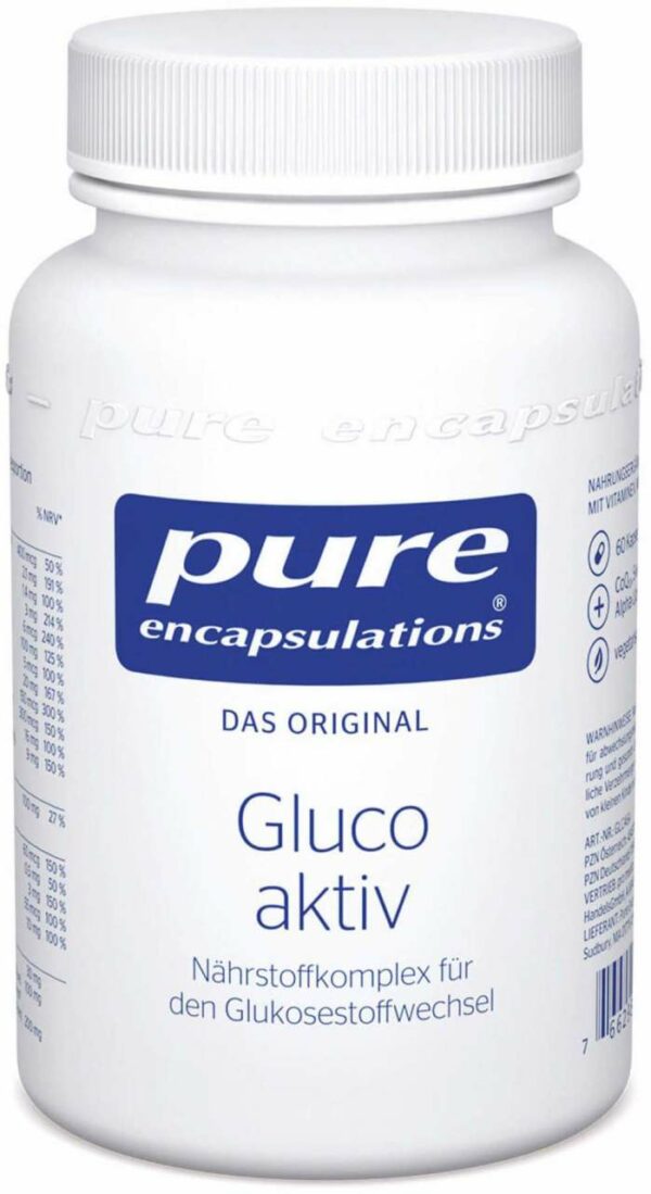 Pure Encapsulations Gluco Aktiv 60 Kapseln