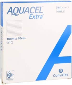 Aquacel Extra 10x10 cm Kompressen