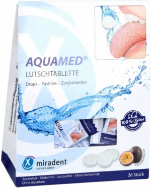 Miradent Aquamed Mundtrockenheit Lutschtabletten 60 G