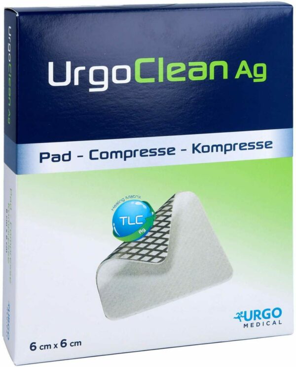 Urgoclean AG Vlieskompresse 6x6 cm Steril