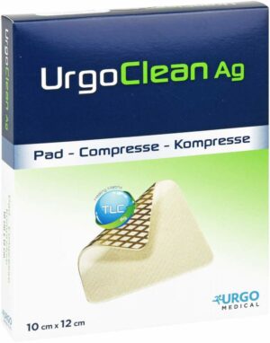 Urgoclean AG Vlieskomp.10x12 cm Steril 10 Verbände