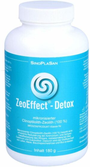 Zeoeffect Detox Clinoptilolith Zeolith Pulver 180 G