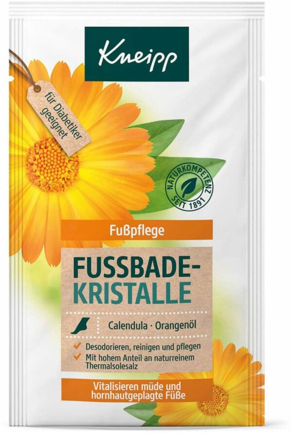 Kneipp Fußbadekristalle Calendula - Orangenöl 40 G