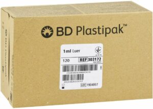 Bd Plastipak Tuberkulinspritze Ohne Kanüle 120 X 1 ml