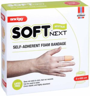Soft Next Selbsthaftender Verband 3 cm X 4