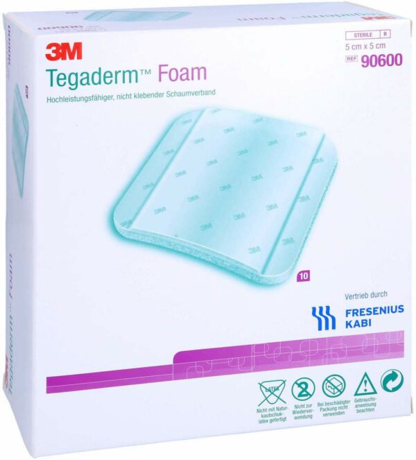 Tegaderm Foam Verband 5x5 cm 90600