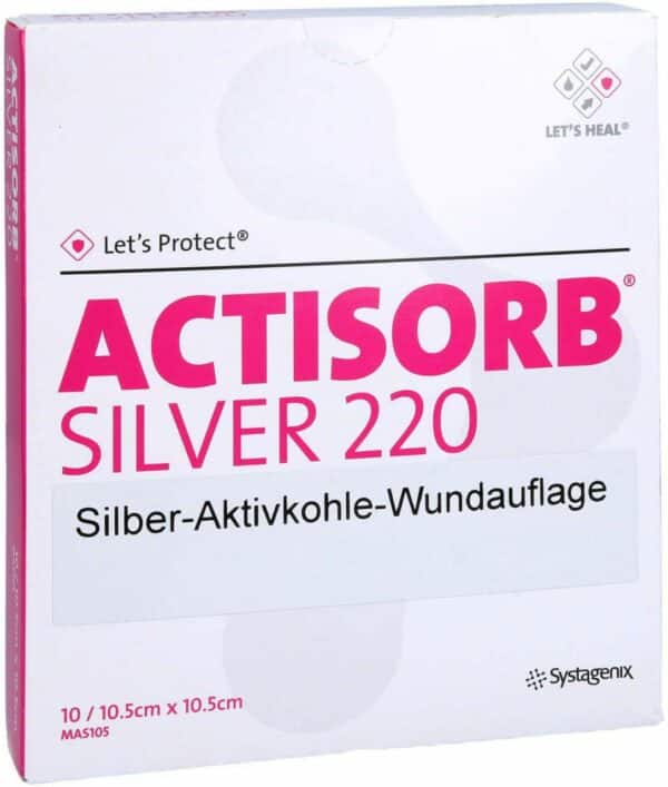 Actisorb 220 Silver 10