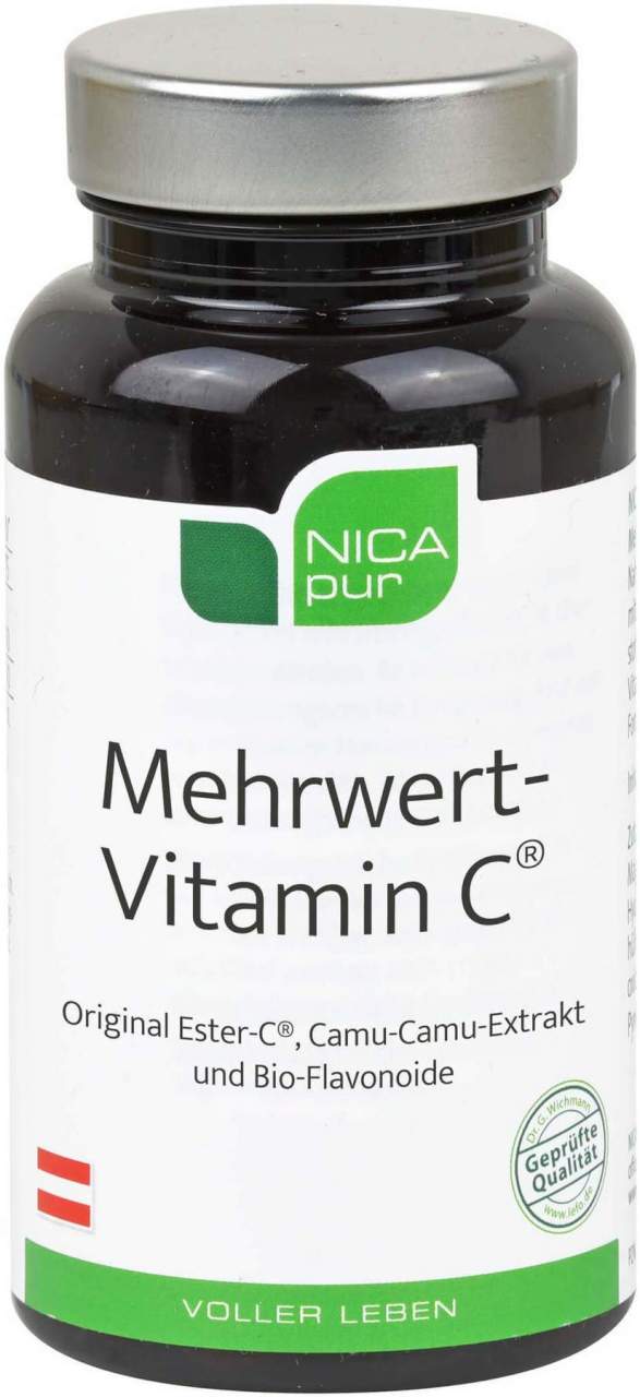 Nicapur Mehrwert Vitamin C 60 Kapseln