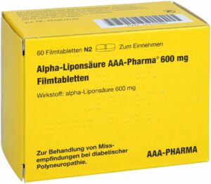 Alpha Liponsäure Aaa- Pharma 600 mg Filmtablett