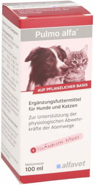 Pulmo Alfa Für Hunde und Katzen