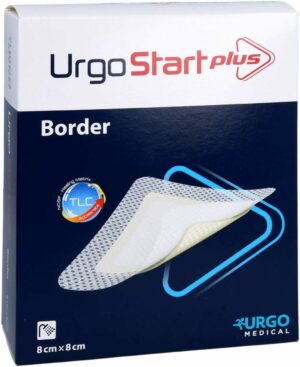 Urgostart Plus Border 8x8 cm Wundverband