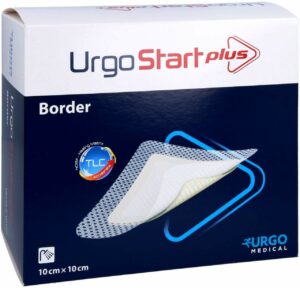 Urgostart Plus Border 10x10 cm Wundverband