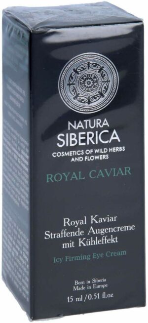 Natura Siberica Royal Kaviar Straffende Augencreme Kühlend 15 ml