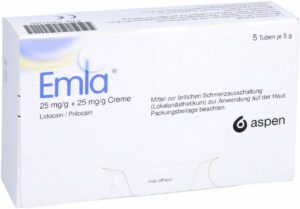 Emla 25 mg Pro G + 25 mg Pro G Creme + 12 Tegaderm Pflaster  5 X 5...