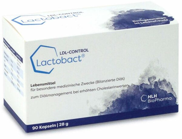 Lactobact Ldl Control 90 Magensaftresistente Kapseln