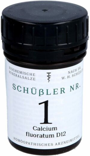 Schüssler Nr.1 Calcium Fluoratum D 12 Tabletten