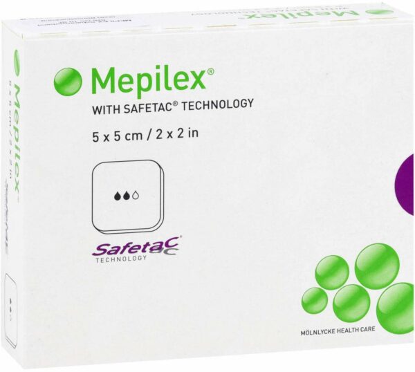 Mepilex 5x5 cm Schaumverband