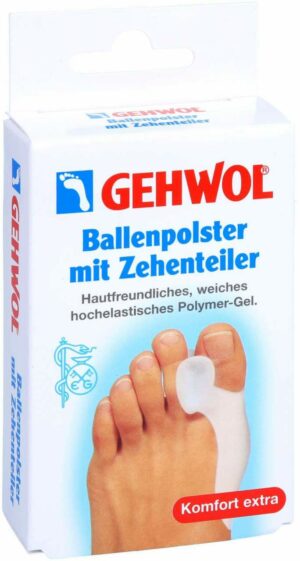 Gehwol Ballenpolster Mit Zehenteiler 1 Stück