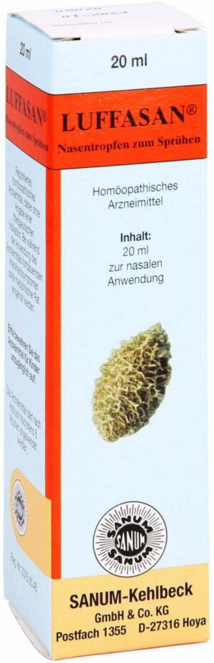 Luffasan Nasentropfen zum Sprühen 20 ml