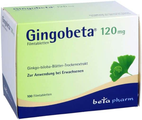 Gingobeta 120 mg 100 Filmtabletten