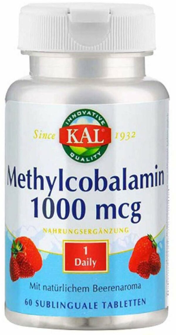 Vitamin B12 Methylcobalamin 1000 µg 60 Tabletten