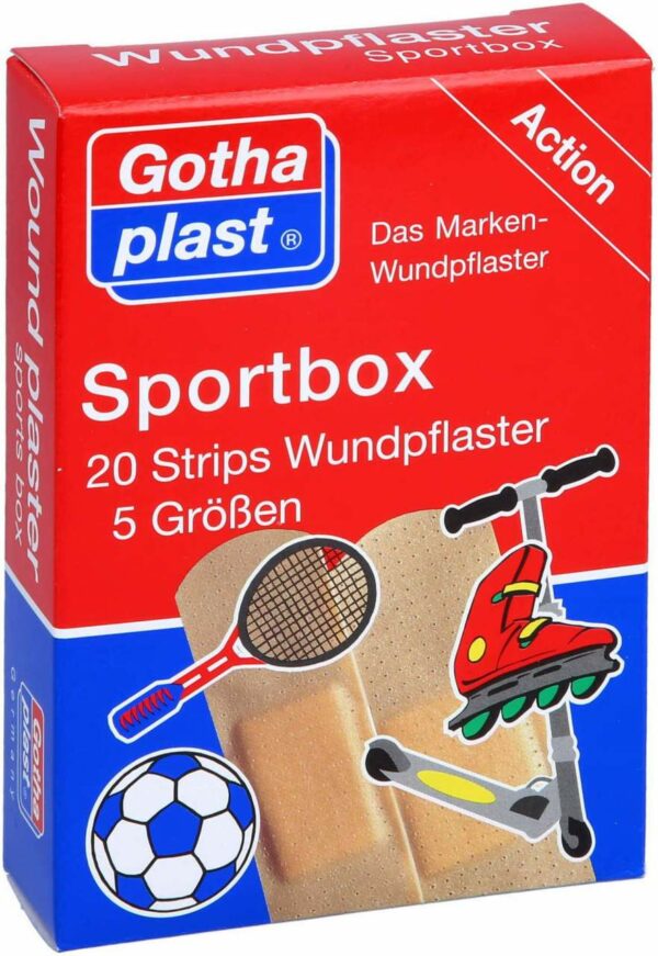 Gothaplast Sportbox 5 Größen 20 Stück