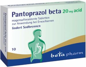 Pantoprazol beta 20 mg acid 20 magensaftres.Tabletten