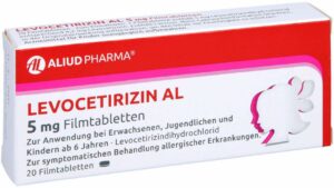 Levocetirizin Al 5 mg 20 Filmtabletten
