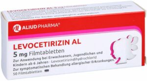 Levocetirizin Al 5 mg 50 Filmtabletten