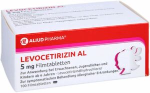 Levocetirizin Al 5 mg 100 Filmtabletten