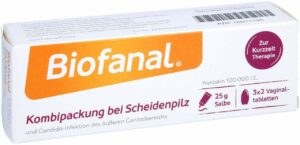 Biofanal Kombipackung bei Scheidenpilz Vagtab. + Salbe 1 Stück