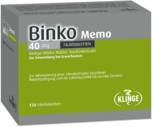 Binko Memo 40 mg 120 Filmtabletten