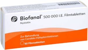 Biofanal 500 000 I.E. 50 Filmtabletten