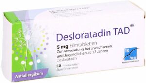 Desloratadin Tad 5 mg 50 Filmtabletten