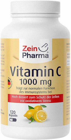 Vitamin C 1000 mg Zeinpharma 120 Kapseln