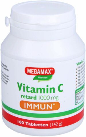 Vitamin C Retard 1000 mg Immun Megamax 100 Filmtabletten