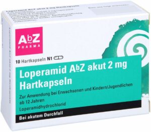 Loperamid Abz Akut 2 mg 10 Hartkapseln