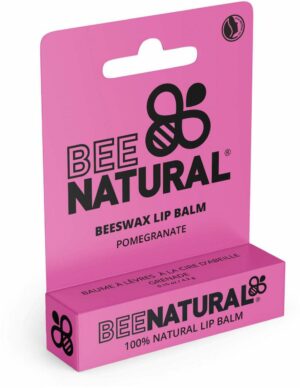 Bee Natural Lip Balm Pomegranate-Granatapfel 4