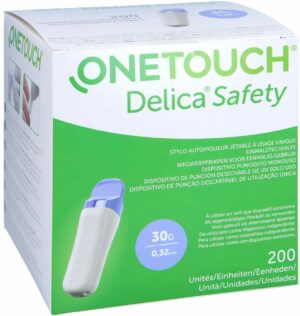 One Touch Delica Safety Einmalstechhilfe 30 G 200 Stück