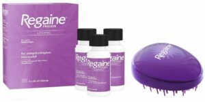 Regaine Frauen - 3 x 60 ml Lösung + gratis Haarbürste