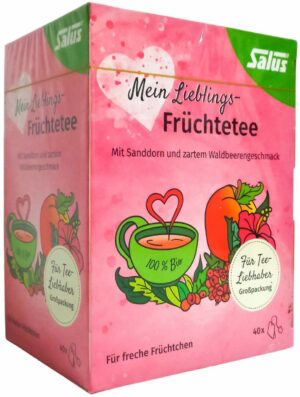 Mein Lieblings - Früchtetee Bio Salus 40 Filterbeutel