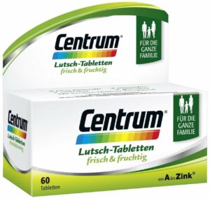 Centrum Frisch und Fruchtig Lutschtabletten 60 Stück