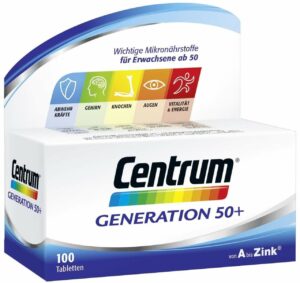 Centrum Generation 50+ 100 Tabletten